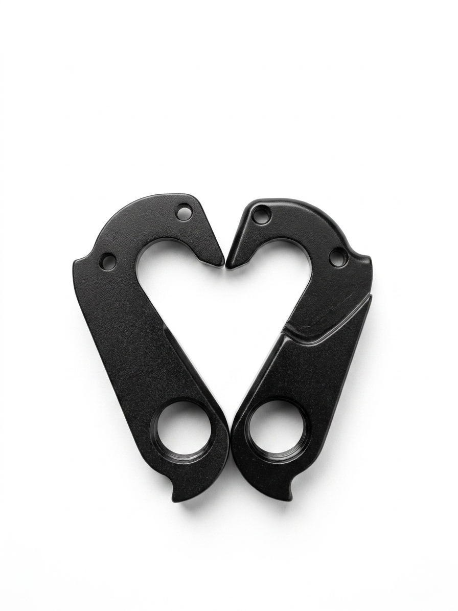 CNC bicycle derailleur hanger replacement for MTB and road bikes