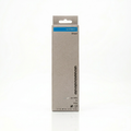 Front view of the cardboard-colored vertical retail box packaging for a Shimano CN-HG93 9-speed bicycle chain, with a checkbox marked next to the 116L link specification on the bottom left.